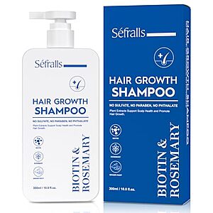 10-Oz Sefralls Biotin & Rosemary Hair Growth Shampoo (Ginger Herbal) $7.49 + Free Shipping w/ Prime or on $35+