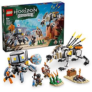 YMMV: LEGO Horizon Adventures Aloy & Varl vs. Shell-Walker & Sawtooth Building Set (77037) $20.64 + Free Shipping w/ Prime or on $35+