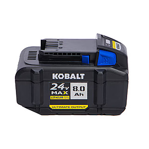 Kobalt 24V 8Ah Ultimate Output Lithium-Ion Battery (KXB) $79.00 + Free Store Pickup at Lowes