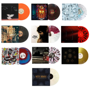 10 LPs Colored Vinyl Heavy Music Collection $50