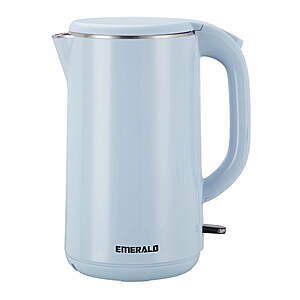 1.8L Emerald Stainless Steel Cordless Electric Kettle (Blue) $19.99 + Free Shipping