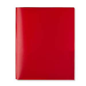 Pen+Gear 3-Prong 2-Pocket Poly Folder, ( 6 Colors Available) $0.5
