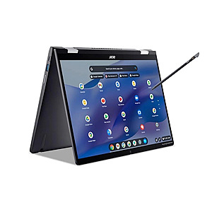 REFURB with 2 yr warranty, Acer Chromebook Spin 714 14" Touch Core Ultra 5 115U 1st Gen 8GB 256GB AI PC, $327.10, FS, ebay