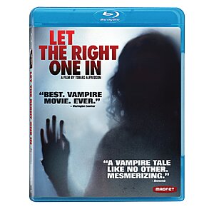 Let the Right One In [Blu-ray] $8.49 Amazon.com
