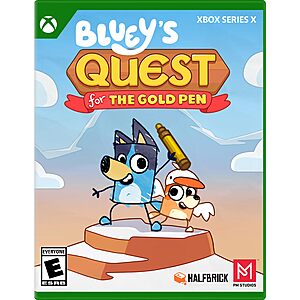 Bluey's Quest for The Gold Pen - Xbox Series X $26.59 after coupon YMMV