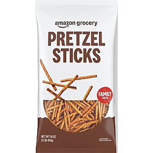 $1.86 S&S Amazon Grocery, Pretzel Sticks, 16 Oz  buy 4/save 10%
