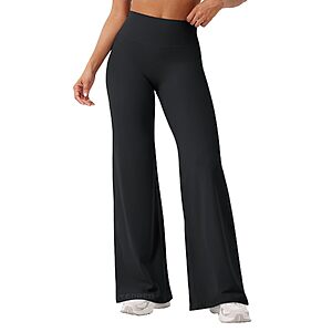 [Lightning deal] YEOREO Workout Womens Straight Leggings 31.5" Eddiy Gym Yoga Pants $23.97