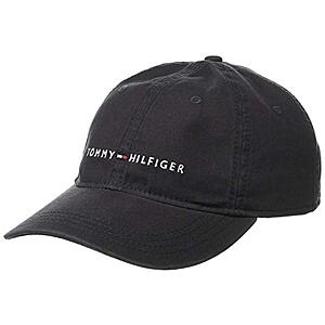 Tommy Hilfiger Men's Cotton Logo Adjustable Baseball Cap (Charcoal) $10.77 + Free Shipping w/ Prime or on $35+