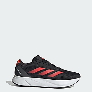 adidas men Duramo SL Shoes (Core Black / Solar Red / Grey Six) $24