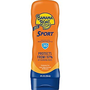 [SnS, AC] $2.68* | 8-Oz Banana Boat Sport Ultra SPF 30 Sunscreen Lotion at Amazon