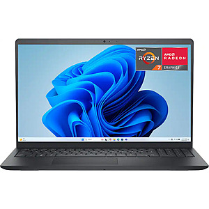 Dell - 15.6" 2K Touchscreen Laptop - AMD Ryzen 7 7000 Series-7730U 2023 - 16GB Memory - 512GB Storage - Carbon Black $599.99 Bestbuy.com