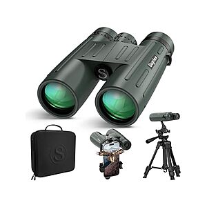 $49.99 | Sogries 14x45 Waterproof Binoculars w/ Tripod & Carry Case at Woot!