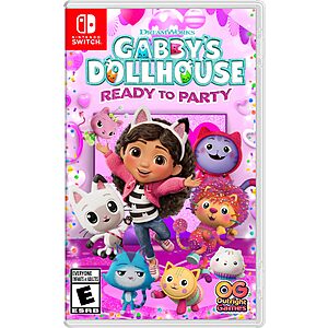 DreamWorks Gabby's Dollhouse: Ready to Party (Nintendo Switch) $20 + Free Shipping w/ Prime or on orders over $35