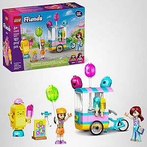 107-Piece LEGO Friends Ice Cream & Balloon Stand (42692) $7.32 + Free Shipping w/ Prime or on orders over $35