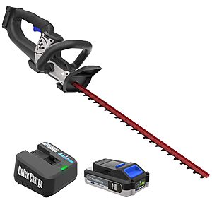 Westinghouse 20V Cordless Hedge Trimmer, 22 Inch Dual-Action Steel Blades, 2.0Ah Battery and Charger Included $40.94