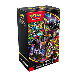Pokemon Trading Card Games Mega Evolution 5 Pitch Black Booster Bundle $31.97