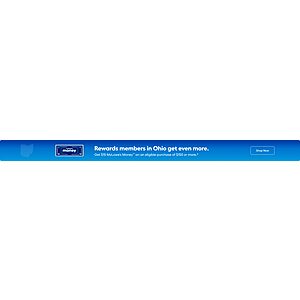MyLowe's Rewards members, get $15 MyLowe's money when spending $150, 8/1/2026-8/14/2026