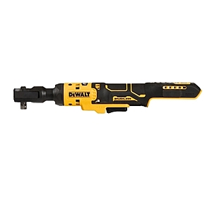 + FREE 8.0 battery, DEWALT 20V MAX Cordless Ratchet, 3/8in. Drive, Tool Only, Model# DCF513B, $159, FS, Northern Topl