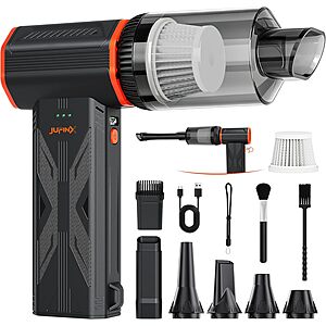 JUFINX F32MAX 3-in-1 Electric Air Duster, Vacuum Cleaner, & Vacuum Bag Sealer w/ 150,000RPM Brushless Motor $23.99 + Free Shipping