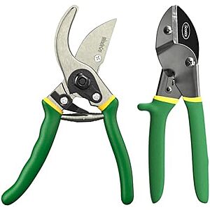 $7.46* | 2-Piece Miracle-Gro 8" Pruning Shears Set w/ Bypass & Anvil Pruner at Amazon