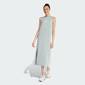 adidas women Essentials 3-Stripes Long Racerback Dress $11.2 + Free Shipping