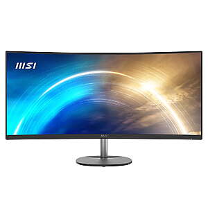 MSI Pro MP341CQ 34" Ultrawide UWQHD 100Hz FreeSync 1500R Curved with Built-in Speakers $169.99