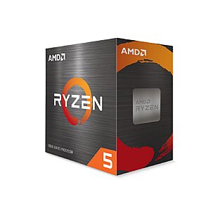 AMD Ryzen 5 5500 3.6 GHz Six-Core AM4 Processor $71.99 + Free Shipping
