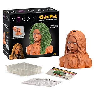 Chia Pet Megan with Seed Pack, Decorative Pottery Planter, Easy to Do and Fun to Grow, Novelty Gift, Perfect for Any Occasion $9.57