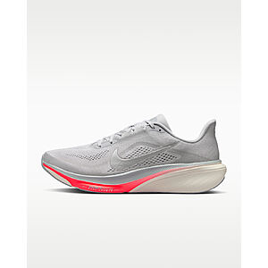 Nike Pegasus 42 Men's Running Shoes (Grey/Crimson) $87.73 + Free Shipping