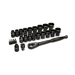 GearWrench 25-Piece 3/8" Drive Pass-Through Ratchet & Socket Set (GWX6PT25) $31.99 + Free Shipping w/ Prime or on $35+