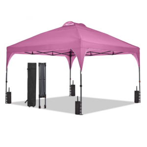 Ainfox 12'x12' Pop Up Canopy (Pink) $90 + Free Shipping