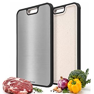Amazon: 15" x 10" Food Grade Titanium Cutting Board (Double-Sided) - $7.99