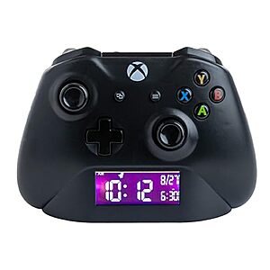 Xbox Controller Paladone Digital Alarm Clock (Black) $16.98 + Free Shipping w/ Prime