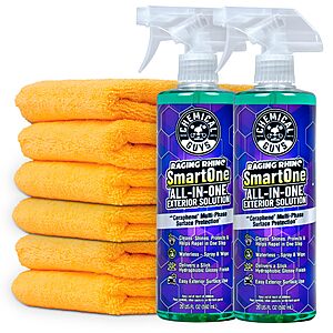 2-Pack 20-Oz Chemical Guys Raging Rhino All-in-One Exterior Spray Kit w/ 6 Microfiber Towels $51.30 w/ S&S + Free Shipping
