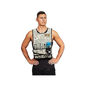 $19.99 | CROSS101 Adj Weighted Vest without Shoulder Pads (40lbs) at Woot!