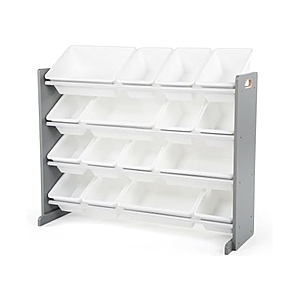 Humble Crew Kids Toy Organizer 16 Bins Grey $29.99