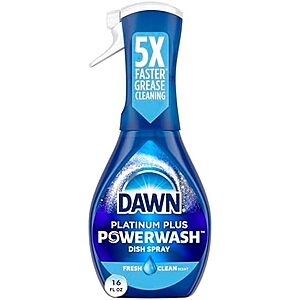 [SnS, AC] $2.74* | 16-Oz Dawn Platinum Plus Powerwash Dish Spray (Fresh Clean) at Amazon