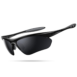 Lamicall 22g Polarized Sports Sunglasses for Men Women $14 + Free Shipping w/Prime or $35+