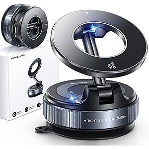 MRGLAS Magsafe 360° Adjustable Car Phone Holder $9.11 @ Amazon