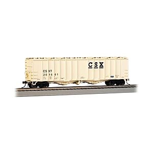 Bachmann Trains - GATX 4180 AIRSLIDE Hopper - CSX® #201661 - HO Scale $29.98