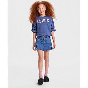 Levi's Girls' 7-16 Pleated Belted Skort - Lunch Break $24
