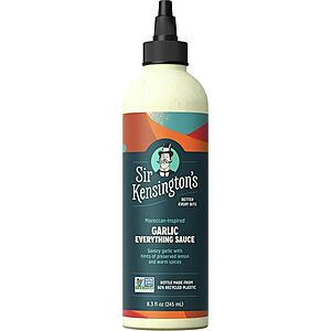 8.3-Oz Sir Kensington's Everything Sauce Dressing, Dip & Drizzle (Various) $2.73 w/ S&S + Free Shipping w/ Prime or on $35+