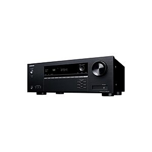 (NEW) open box Onkyo TX-NR5100 7.2-Channel AV Receiver - 150 Watts Per Channel, HDMI 2.1 with 8K, Works with Sonos Certified, Dolby Atmos $407.39