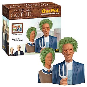 Chia Pet American Gothic with Seed Pack $10.19 + Free Shipping w/ Prime or on $35+