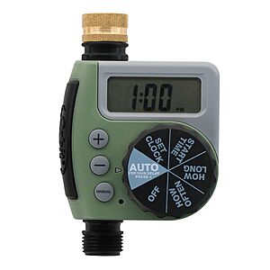 $23.87: Orbit One Outlet Single-Dial Hose Faucet Timer 62056