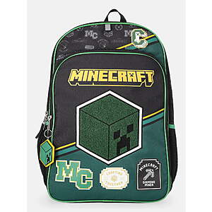 Kids Varsity Backpacks (Various - Minecraft, Pokemon, Avengers) - $11.98