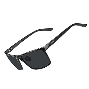 Prime Members: Bircen Men's Polarized Anti-Glare AL-Mg Metal Sunglasses $11 + Free S&H