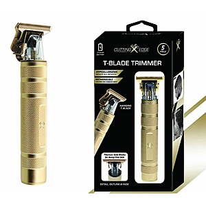 Cutting Edge Rechargeable Men's Zero Gap T-Blade Hair and Beard Trimmer $14.99 + Free Shipping w/Walmart+ or $35+