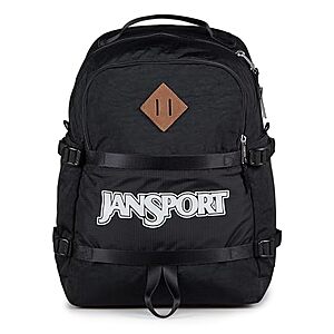27L JanSport Small Seattle Backpack w/ 15" Laptop Sleeve (Black) $22.99 + Free Shipping w/ Prime