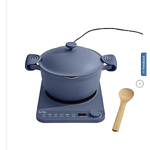 Our Place Induction Plate and Always Pan with Hot Grips $119.99 Blue , Dark Grey or Beige Free Shipping Costco.com
